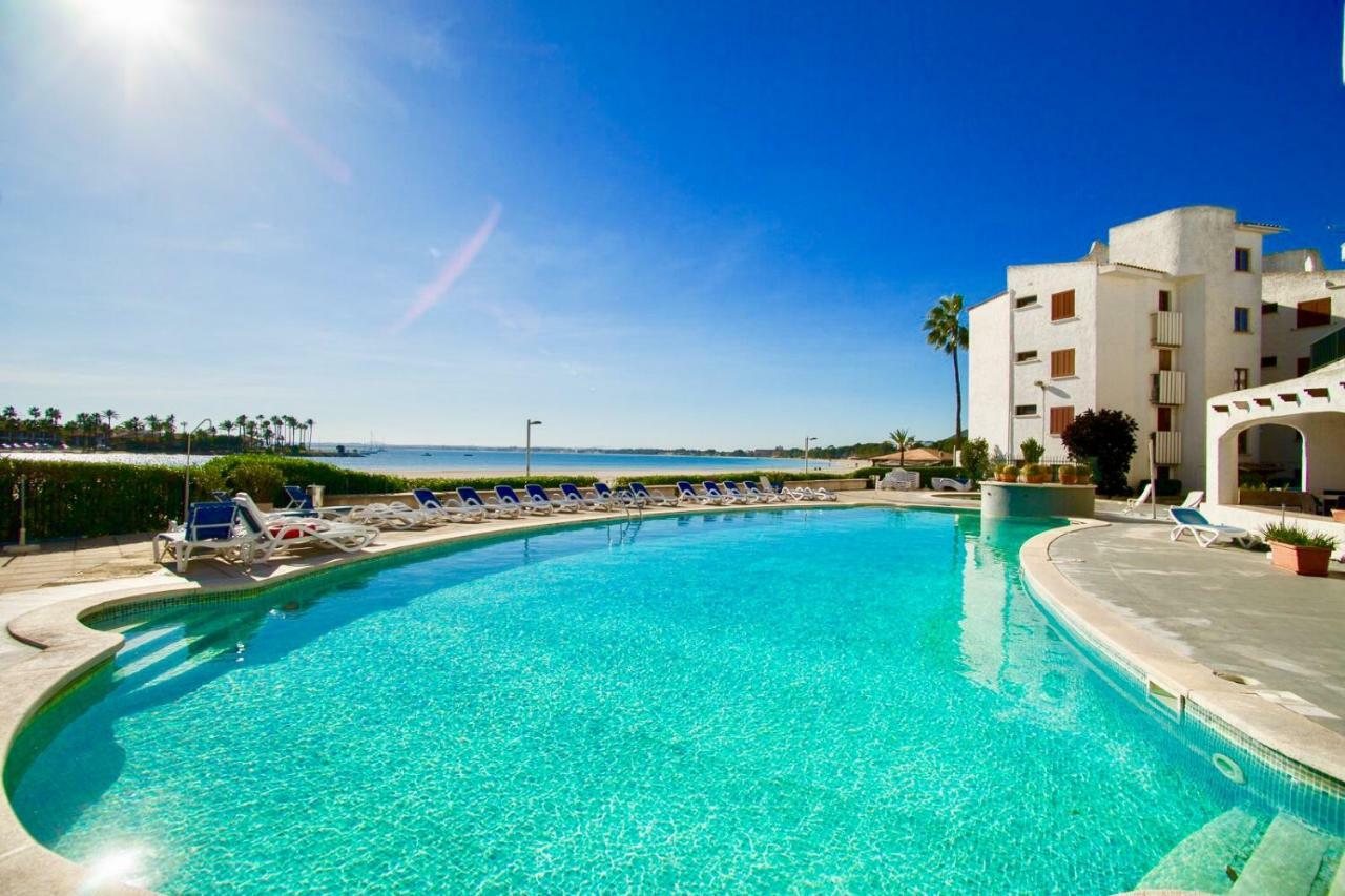 Beachfront Apartment Port de Alcudia  Esterno foto